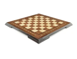 Luxury wooden Pearl chessboard | Rosewood