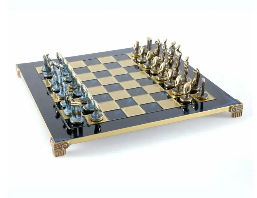 Chess-set-Cycladic-Βlue Chess set Cycladic Βlue | Chess Greece