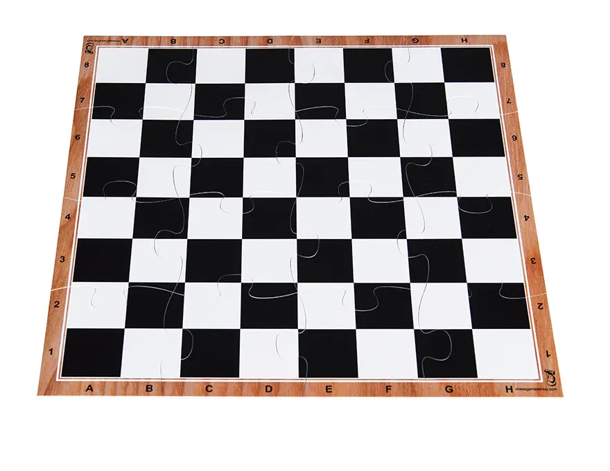 Puzzle chessboard black | PCV chess board
