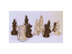 Wooden keychains | Wooden chess keychains