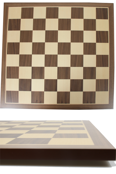 Wooden chessboard Handy 45x45 | Chessboard with veneer lining