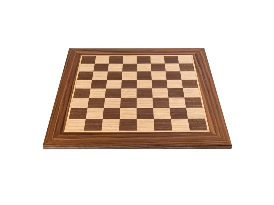 Wooden chessboard walnut and oak 40x40 | Handmade wooden chessboard