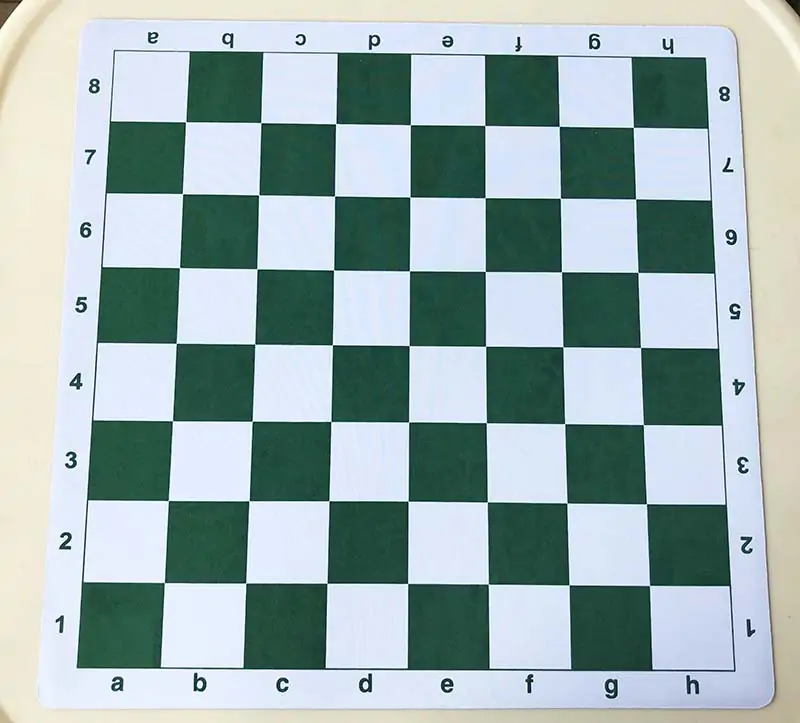Rubber chessboard 51 x 51 | Chessboard for outdoor tournaments
