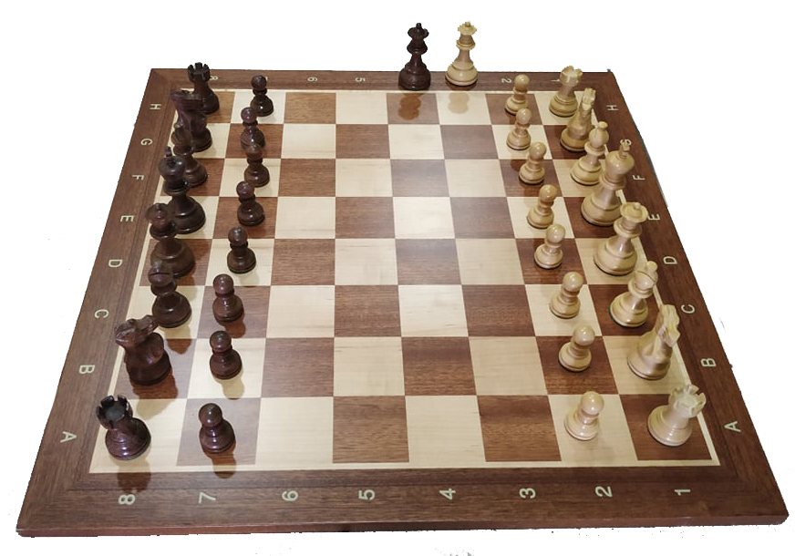 ΣZeus Wooden Chessboard + American Staunton 3'' + box + DGT clock | Perfect chess offer