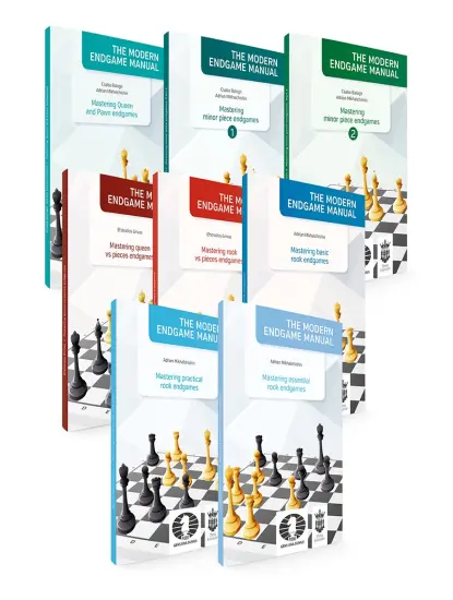 The full Modern Endgame Manual series in one bundle (8 books) The full Modern Endgame Manual series in one bundle (8 books) | Endgame Chess Book